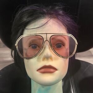 Dolce & Gabbana Gold  Frame Sunglasses